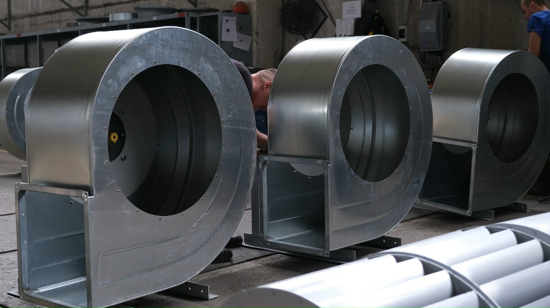 Монтаж воздуховодов